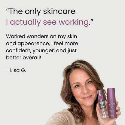 Vitro 2-Step Skin Treatment - Facial Reset & Skin Renewal Kit