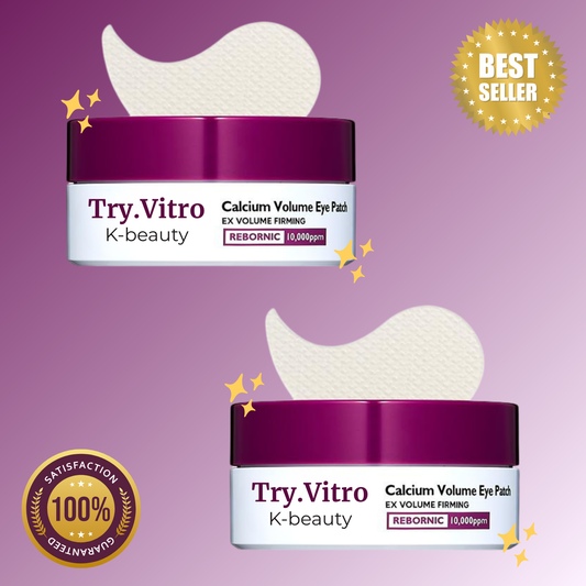 2 Pack K-Beauty Calcium Eye Patch (60ea)