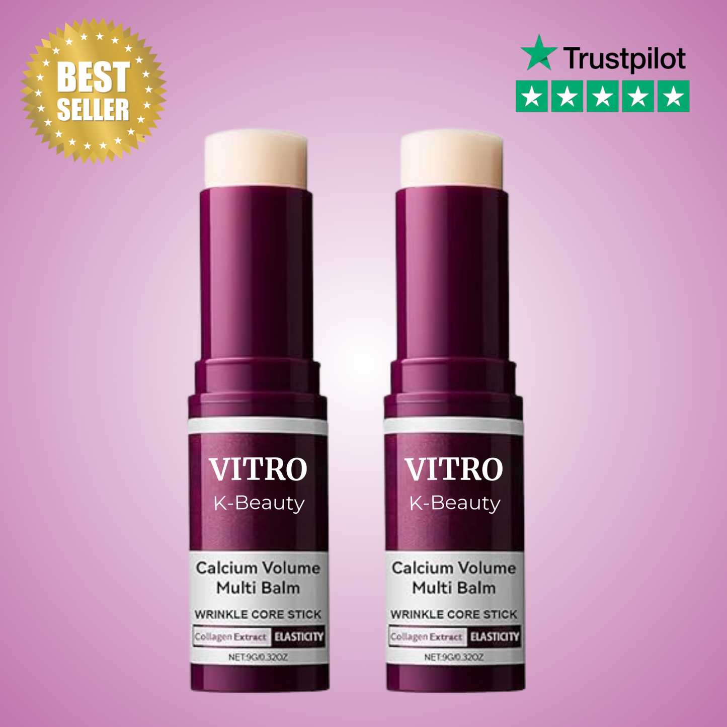 2-Pack: K-Beauty Calcium Balm
