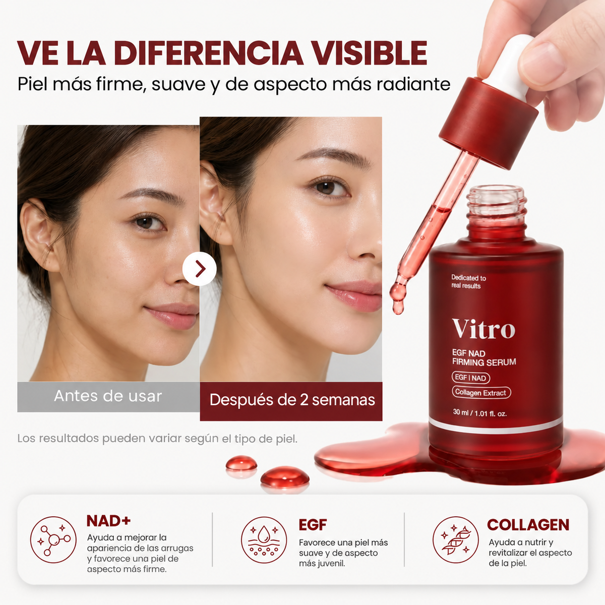 Vitro EGF NAD+ Firming Serum SP